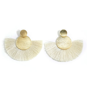 Long Fringed Earrings