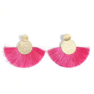 Long Fringed Earrings