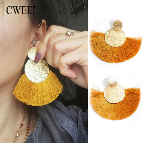 CWEEL Tassel Earrings