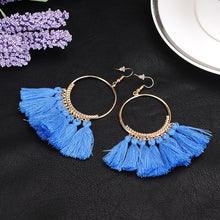 Bohemian Ethnic Fringed Tassel Earrings