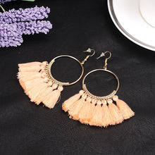 Bohemian Ethnic Fringed Tassel Earrings