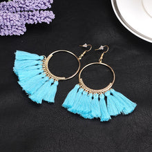 Bohemian Ethnic Fringed Tassel Earrings