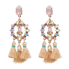 Fringed Bijoux Luxury Tassel Statement Earrings