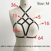 Elastic  Cage Hollow Bralette Crop Top Vest Tops