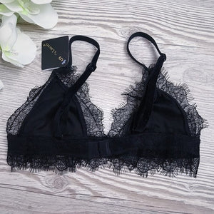 Thin Wire Free Push Up Bra And Panties Set