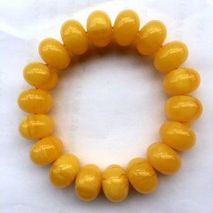 Aiersen Irregular Amber Teething Bracelet