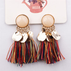 Hot Ethnic Tassel Earrings