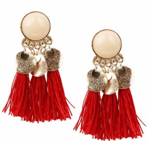 Hot Ethnic Tassel Earrings