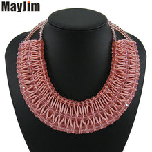 Vintage Collar Chain Handmade Crystal Choker Necklaces