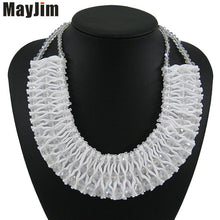 Vintage Collar Chain Handmade Crystal Choker Necklaces