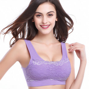 Full Cup Padded Wireless Shakeproof Bra