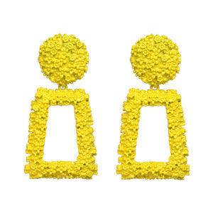 Women Statement Jewelry Geometric Big Drop Earrings