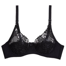 Adjustment Straps Floral Hollow Out Bra