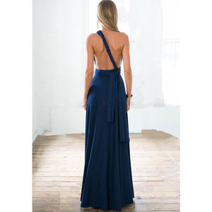 Hot Halter  Maxi Sundress Floor-Length High Waist Vestido