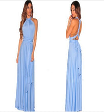 Hot Halter  Maxi Sundress Floor-Length High Waist Vestido